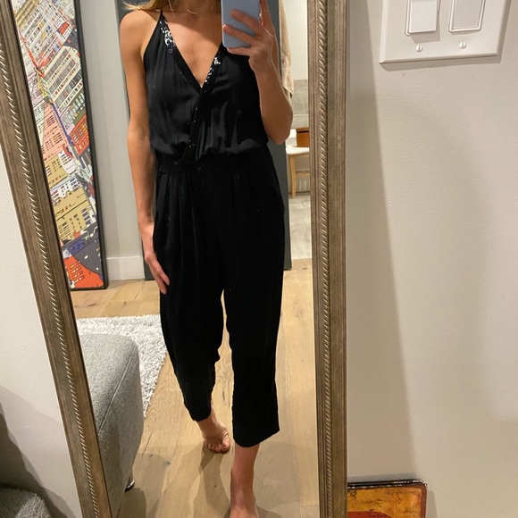 DVF Jumpsuit Black - Picture 1 of 5